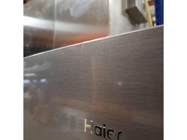 Koel- vriescombinatie demo, haier, nofrost a+++, grijs / chroom - afbeelding 3 van  11