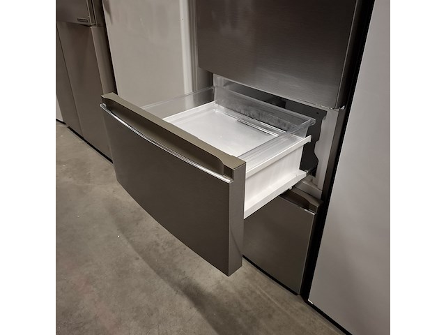 Koel- vriescombinatie demo, haier, nofrost a+++, grijs / chroom - afbeelding 8 van  11