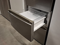 Koel- vriescombinatie demo, haier, nofrost a+++, grijs / chroom - afbeelding 8 van  11