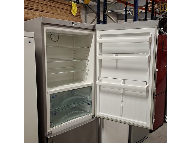 Koel- vriescombinatie, liebherr, cbnesf5113 - a+++, grijs / chroom - afbeelding 5 van  10