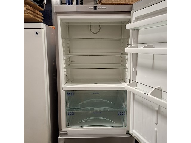 Koel- vriescombinatie, liebherr, cbnesf5113 - a+++, grijs / chroom - afbeelding 6 van  10