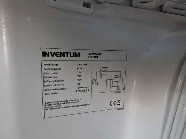 Koel- / vriescombinatie met koeler en vriezer - afbeelding 7 van  7