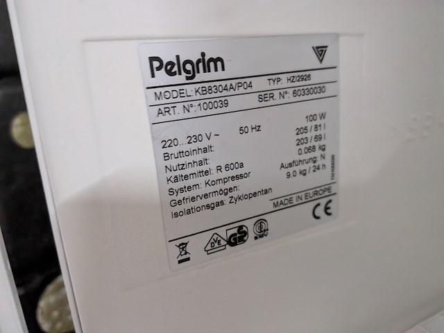 Koel- / vriescombinatie, pelgrim, kb8304a/p04 - afbeelding 4 van  5