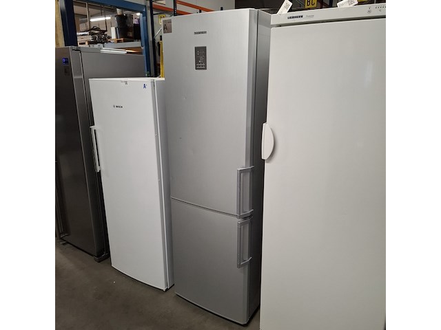 Koel- vriescombinatie, samsung, rl40hgps | nofrost | a+++, grijs / chroom - afbeelding 1 van  10