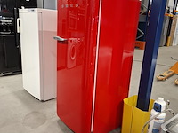 Koel vries combinatie retro, smeg, vab28rr, rood - afbeelding 2 van  8