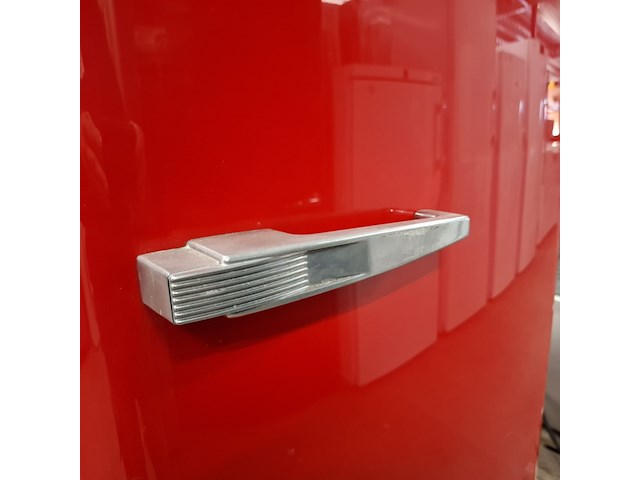 Koel vries combinatie retro, smeg, vab28rr, rood - afbeelding 4 van  8