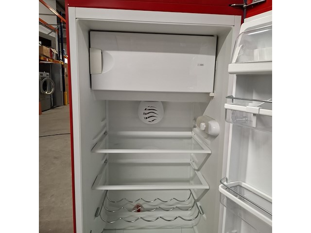 Koel vries combinatie retro, smeg, vab28rr, rood - afbeelding 7 van  8