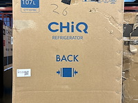 Koel-vriescombinatie 107 liter chiq, ctt107bc - afbeelding 3 van  4
