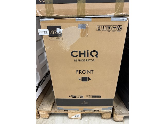 Koel-vriescombinatie 107 liter chiq, ctt107bc - afbeelding 2 van  2