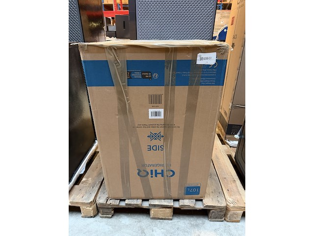 Koel-vriescombinatie 107 liter chiq, ctt107bc - afbeelding 2 van  2