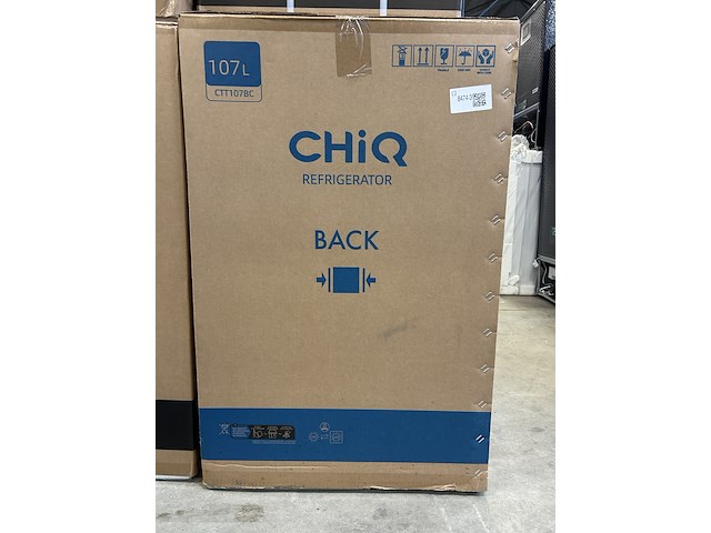 Koel-vriescombinatie 107 liter chiq, ctt107bc - afbeelding 4 van  5