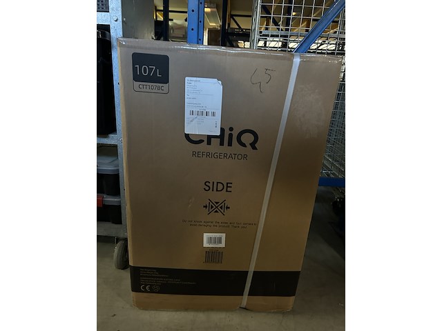 Koel-vriescombinatie 107 liter chiq, ctt107bc - afbeelding 4 van  5