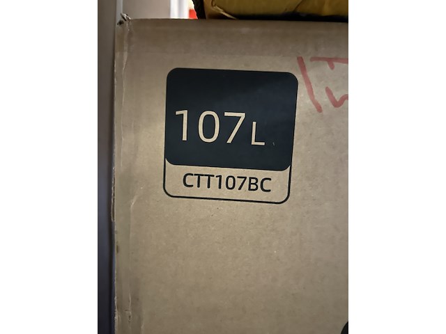 Koel-vriescombinatie 107 liter chiq, ctt107bc - afbeelding 5 van  5