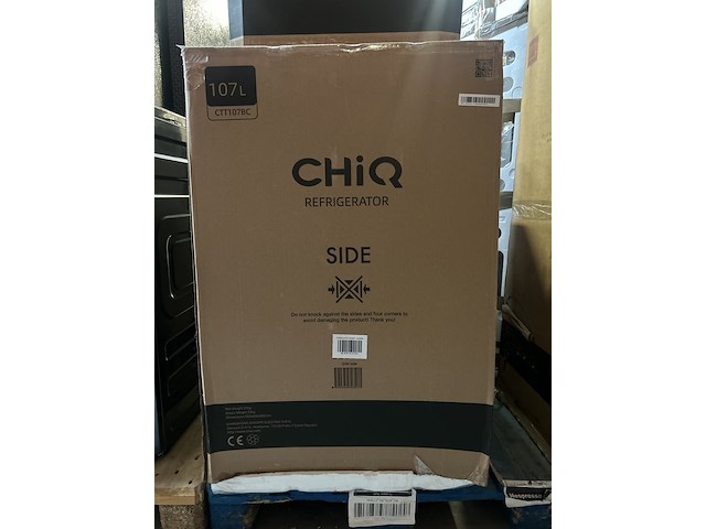 Koel-vriescombinatie 107 liter chiq, ctt107bc - afbeelding 1 van  2