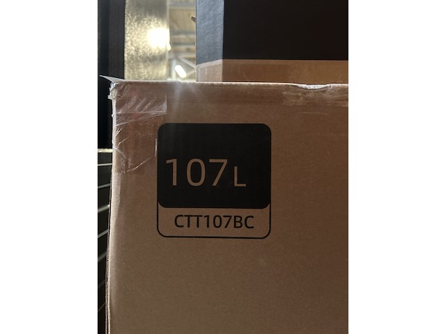 Koel-vriescombinatie 107 liter chiq, ctt107bc - afbeelding 2 van  2