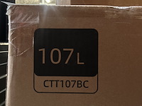 Koel-vriescombinatie 107 liter chiq, ctt107bc - afbeelding 2 van  2