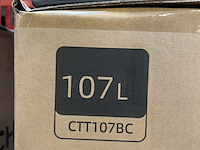 Koel-vriescombinatie 107 liter chiq, ctt107bc - afbeelding 2 van  2