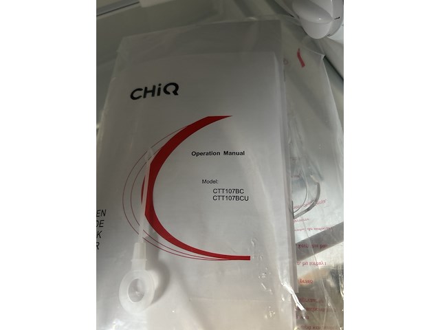 Koel-vriescombinatie 107 liter chiq, ctt107bc - afbeelding 5 van  5