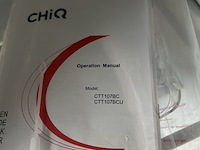 Koel-vriescombinatie 107 liter chiq, ctt107bc - afbeelding 5 van  5