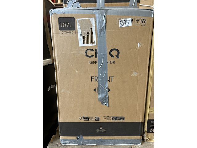 Koel-vriescombinatie 107 liter chiq, ctt107bc - afbeelding 1 van  2