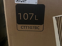 Koel-vriescombinatie 107 liter chiq, ctt107bc - afbeelding 2 van  2