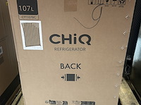 Koel-vriescombinatie 107 liter chiq, ctt107bc - afbeelding 1 van  2
