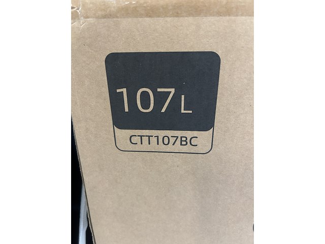 Koel-vriescombinatie 107 liter chiq, ctt107bc - afbeelding 2 van  2
