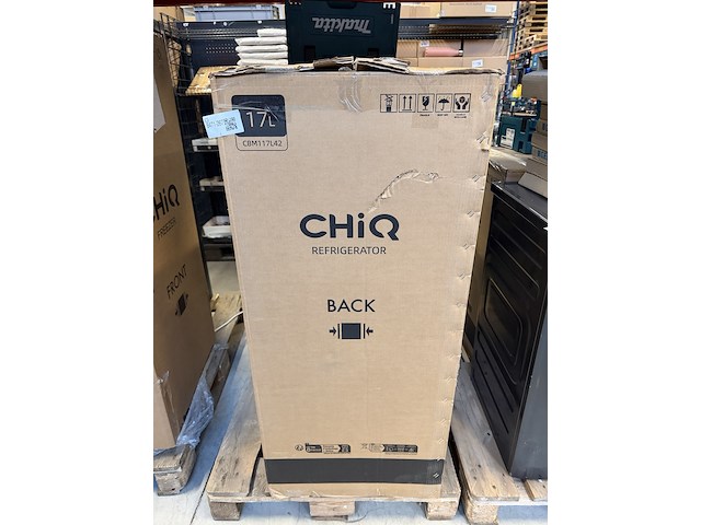 Koel-vriescombinatie 117 liter chiq, cbm117l42 - afbeelding 2 van  2