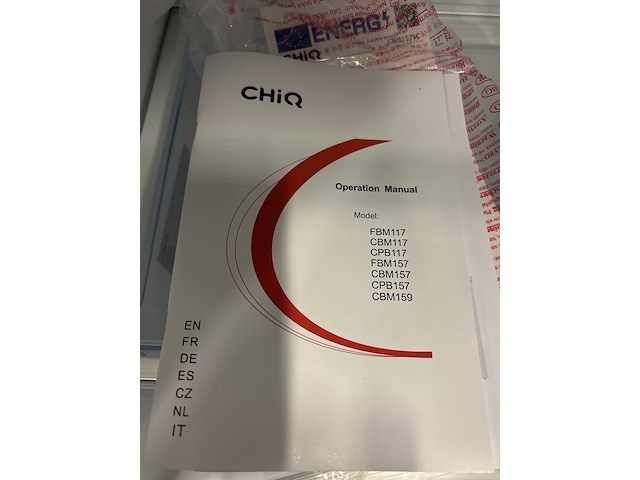 Koel-vriescombinatie 117 liter chiq, cbm117l42 - afbeelding 6 van  7