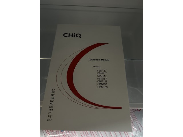 Koel-vriescombinatie 117 liter chiq, cbm117l42 - afbeelding 5 van  5