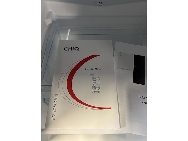 Koel-vriescombinatie 117 liter chiq, cbm117l42 - afbeelding 3 van  5