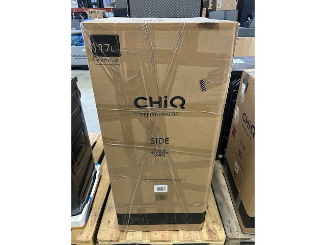Koel-vriescombinatie 117 liter chiq, cbm117l42 - afbeelding 1 van  2