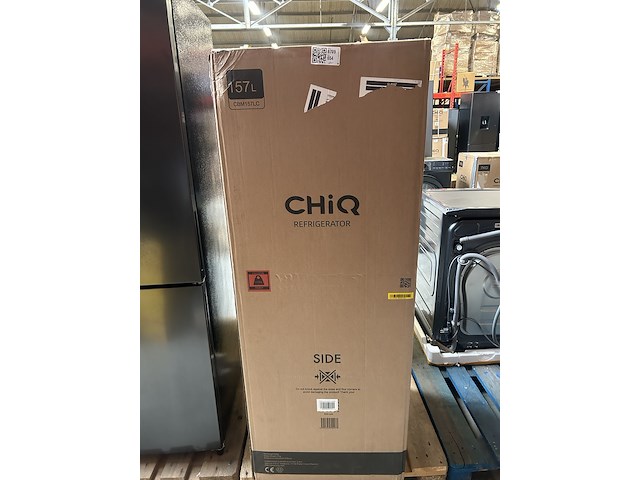 Koel-vriescombinatie 157 liter chiq, cbm157lc - afbeelding 1 van  2