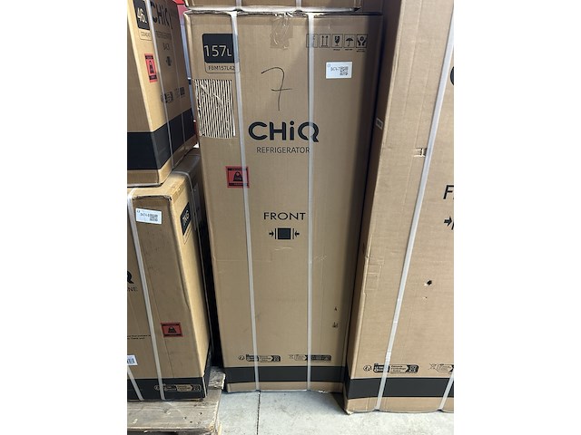 Koel-vriescombinatie 157 liter chiq, fbm157l42 - afbeelding 5 van  6