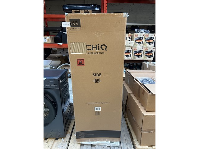 Koel-vriescombinatie 157 liter chiq, fbm157l42 - afbeelding 1 van  2