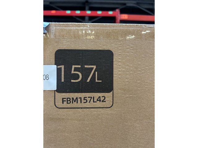 Koel-vriescombinatie 157 liter chiq, fbm157l42 - afbeelding 2 van  2