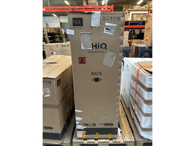 Koel-vriescombinatie 157 liter chiq, fbm157l42 - afbeelding 1 van  2