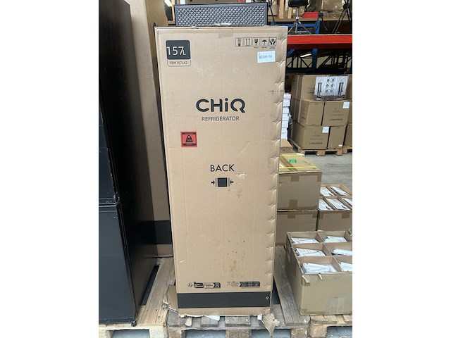 Koel-vriescombinatie 157 liter chiq, fbm157l42 - afbeelding 1 van  2