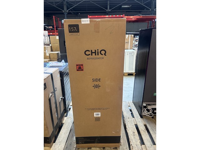 Koel-vriescombinatie 157 liter chiq, fbm157l42 - afbeelding 1 van  2