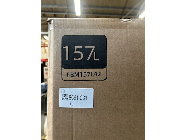 Koel-vriescombinatie 157 liter chiq, fbm157l42 - afbeelding 2 van  2