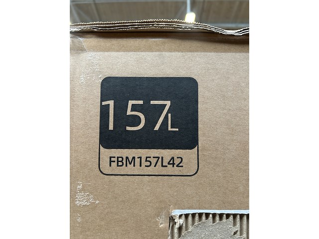 Koel-vriescombinatie 157 liter chiq, fbm157l42 - afbeelding 2 van  2