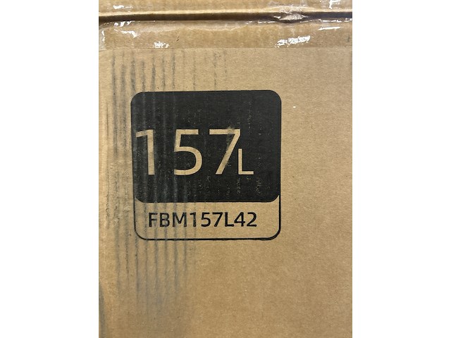 Koel-vriescombinatie 157 liter chiq, fbm157l42 - afbeelding 2 van  2