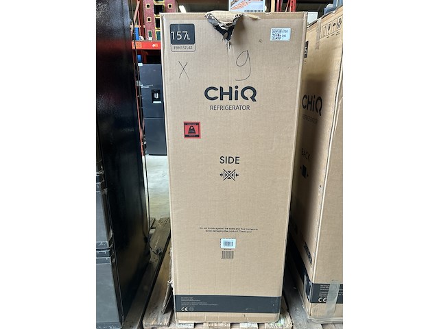 Koel-vriescombinatie 157 liter chiq, fbm157l42 - afbeelding 1 van  3