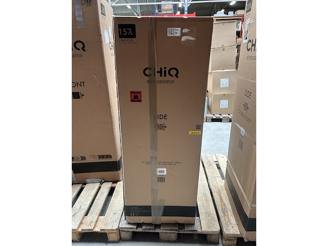 Koel-vriescombinatie 157 liter chiq, fbm157l42 - afbeelding 1 van  2