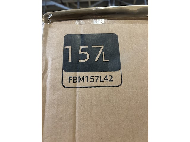 Koel-vriescombinatie 157 liter, chiq, fbm157l42 - afbeelding 2 van  2