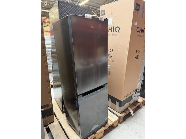 Koel-vriescombinatie 157 liter chiq, fbm157l42 - afbeelding 1 van  3