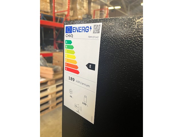 Koel-vriescombinatie 157 liter, chiq, fbm157l42 - afbeelding 4 van  4