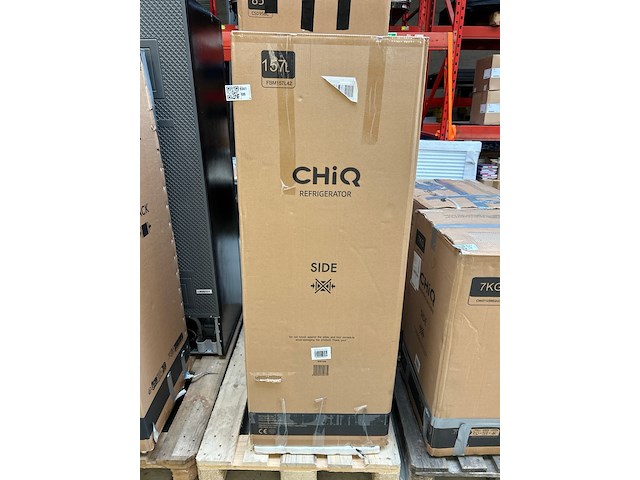 Koel-vriescombinatie 157 liter, chiq, fbm157l42 - afbeelding 2 van  3