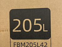 Koel-vriescombinatie 205 liter chiq, fbm205l42 - afbeelding 2 van  2