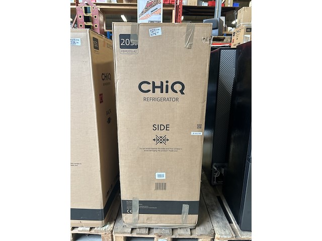 Koel-vriescombinatie 205 liter chiq, fbm205l42 - afbeelding 1 van  3